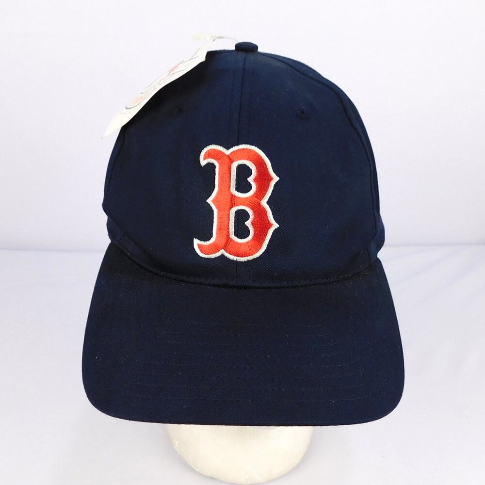 Vintage 90s Boston Red Sox Snapback Hat NWT Twins Enterprise MLB Cap